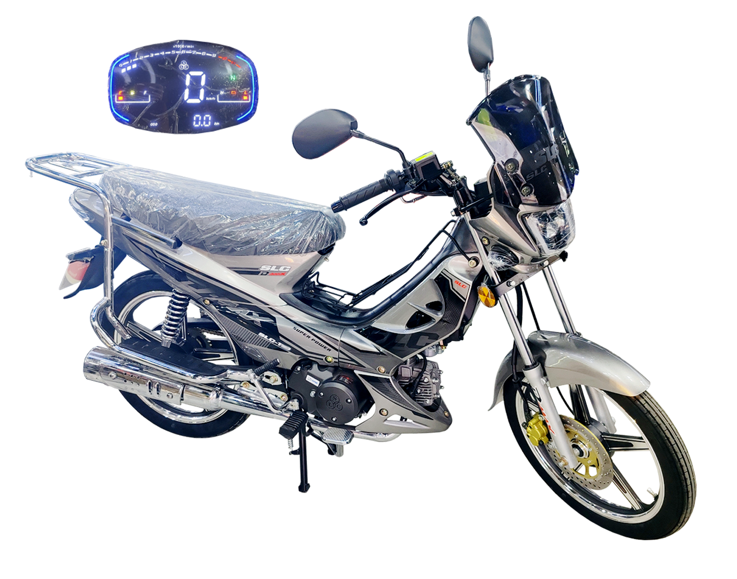 Motocycle FORZA SLC D-MAX+ 124CC - Gris Nardo