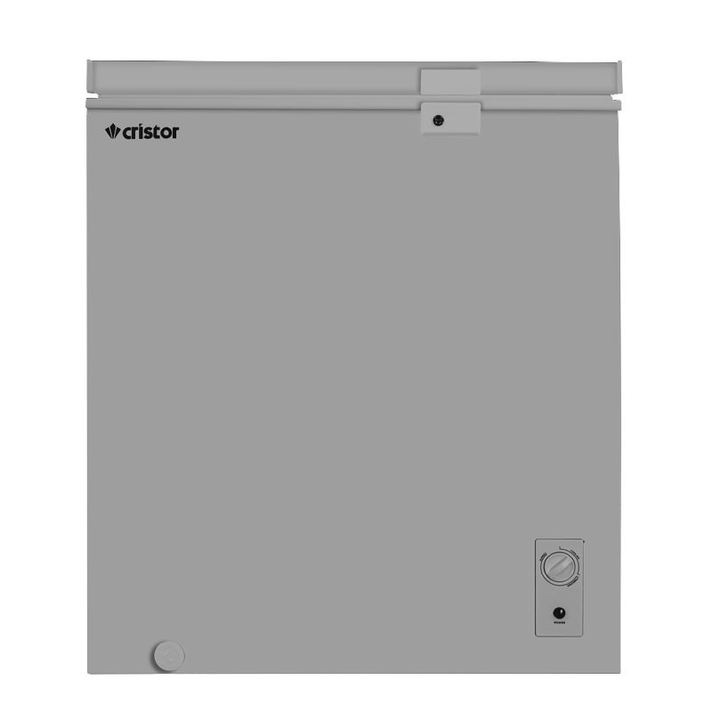 Congélateur Horizontal CRISTOR CHILLIA FH-CR280V1G 220 Litres - Gris avec verre glissant
