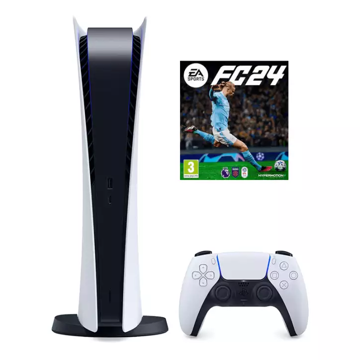 Console SONY PS5 Digital Edition + EA SPORTS FC 24