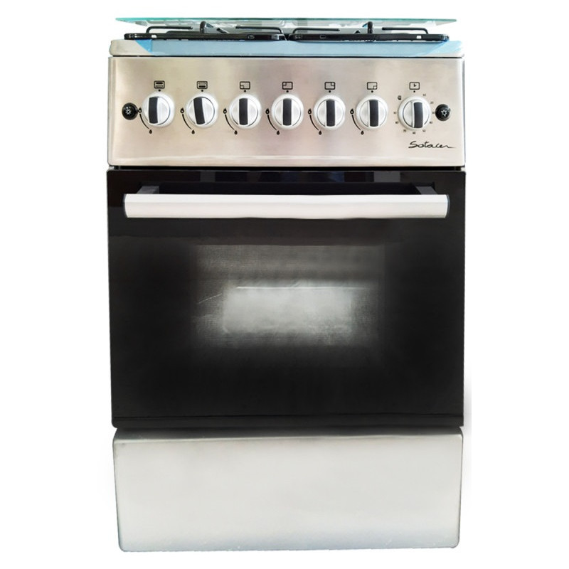 Cuisinière à Gaz SOTACER F6B40G2I 60cm - Silver
