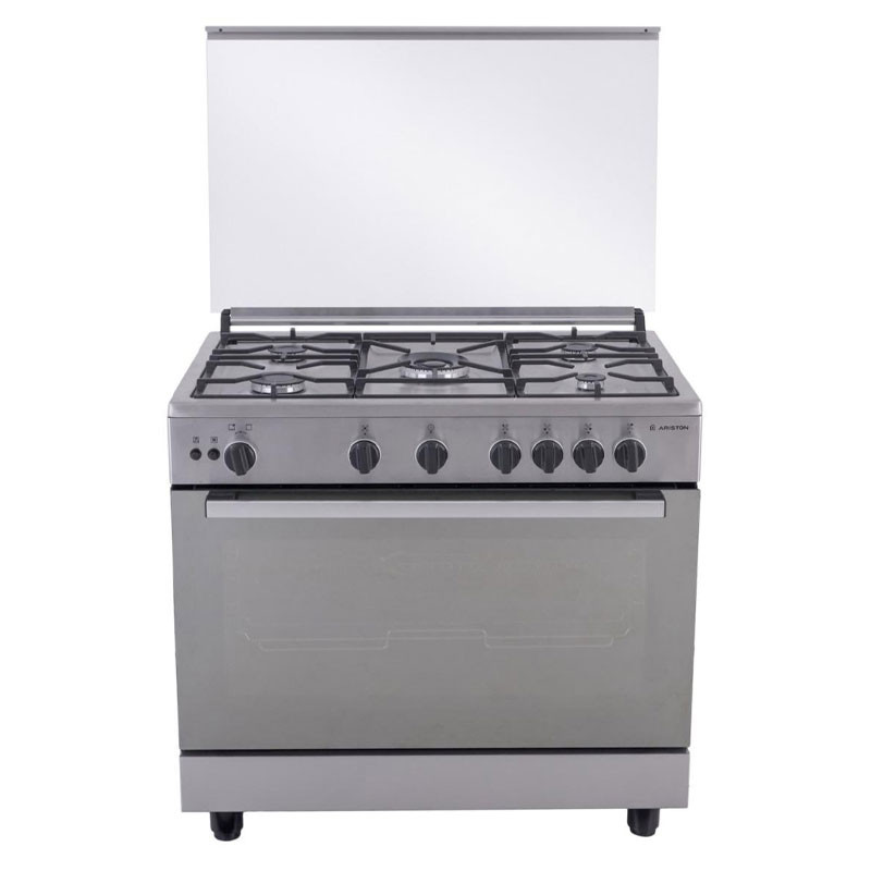 Cuisinière ARISTON ARR9GGF23125XNA - 5 Feux à Gaz - 90cm - INOX