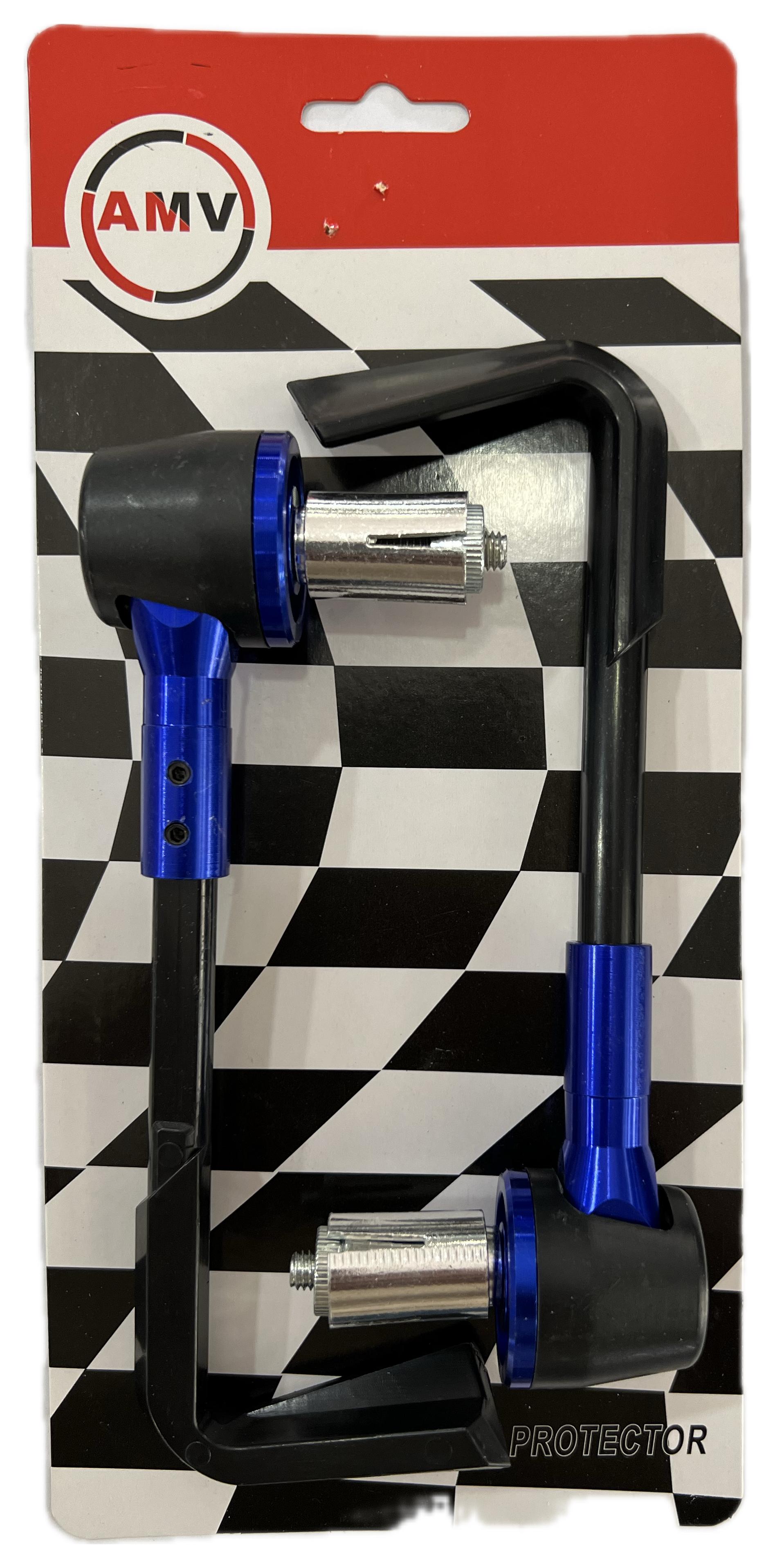 PAIRE GARDE MAIN LUX EMBOU - BLEU