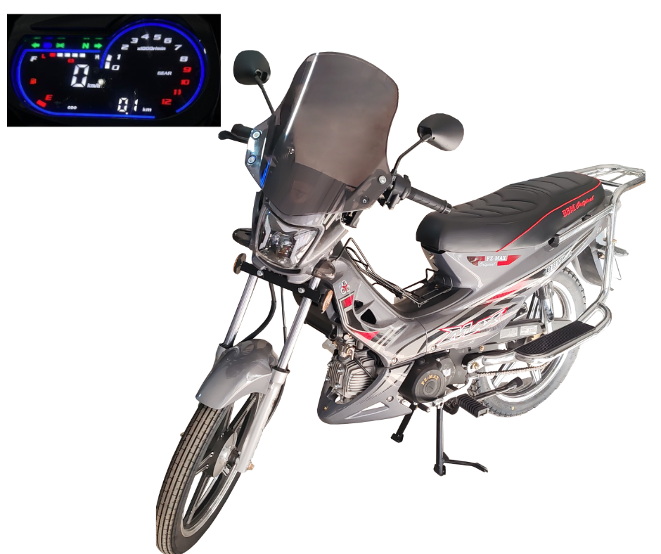Motocycle FORZA BBM Forza Compteur Digital 107CC new-GRIS