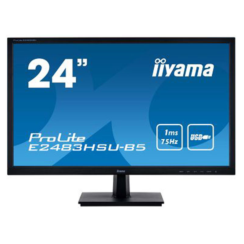 Ecran IIYAMA ProLite 24" LED FULL HD (E2483HS-B5)