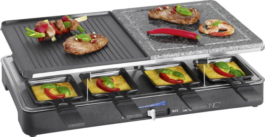 RACLETTE GRILL 2-EN-1 CLATRONIC RG 3518