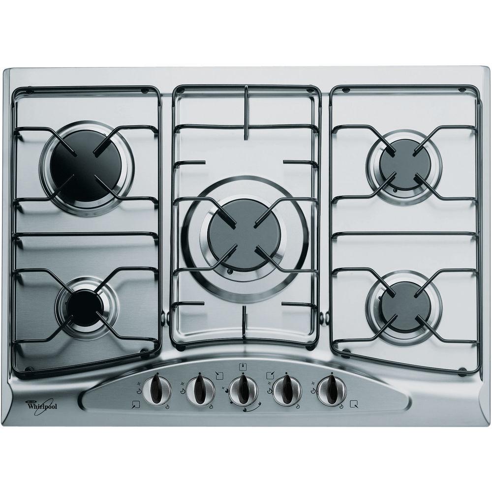 Plaque de cuisson WHIRLPOOL 5 feux AKM 361/IX/01 Inox