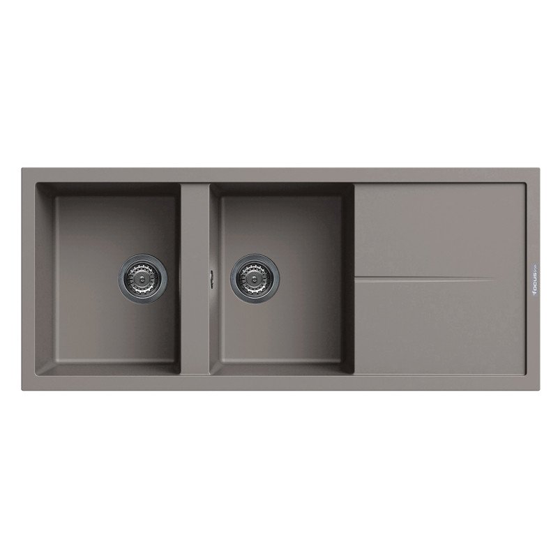 Evier Graniteck Focus - FILO 116A - Grège