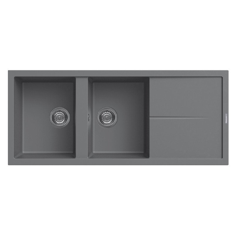 Evier Graniteck Focus - FILO 116G - Gris