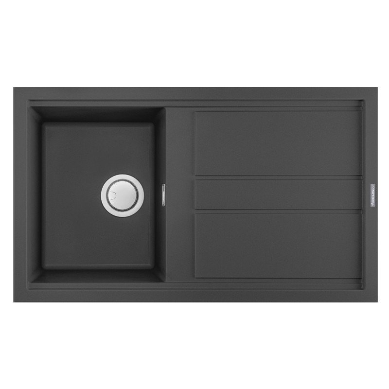 ÉVIER GRANITECK FOCUS SMART 86B NOIR