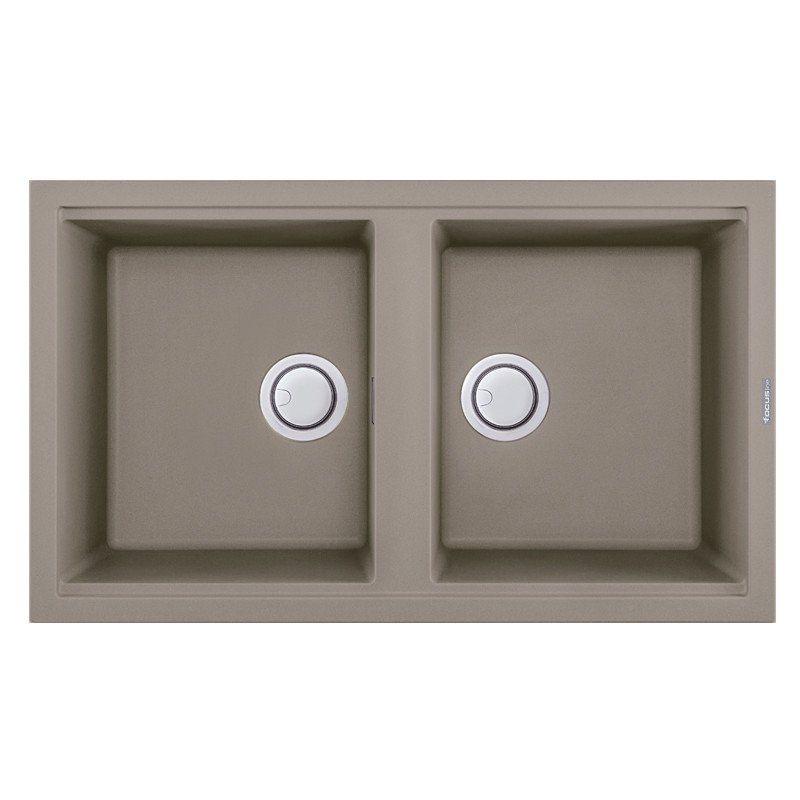 ÉVIER GRANITECK FOCUS SMART.90A GRÈGE