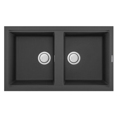 Evier Graniteck Focus - SMART 90B - Noir
