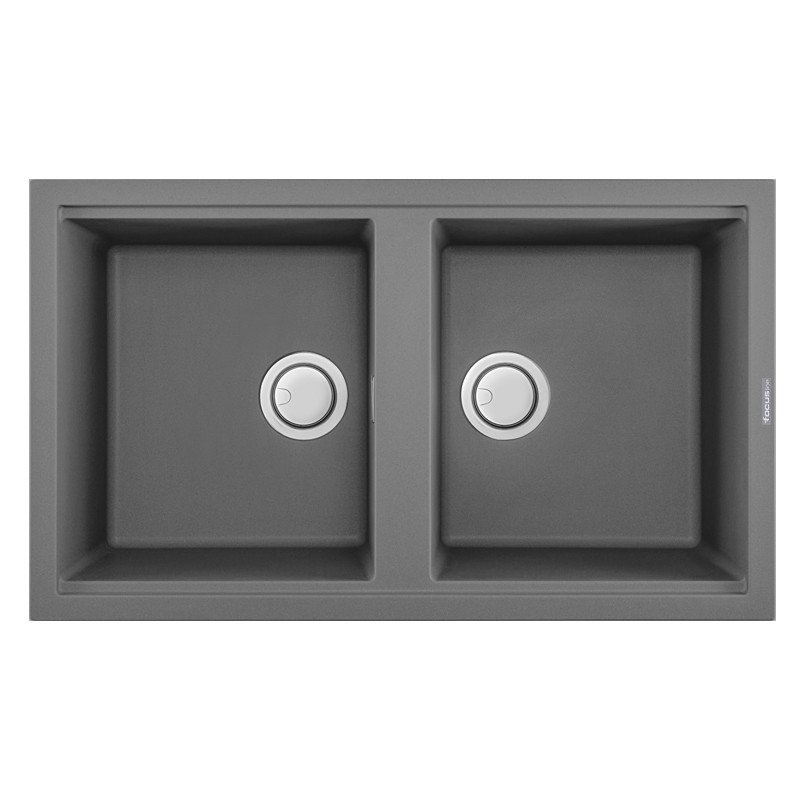 Évier Graniteck Focus SMART 90G - Gris