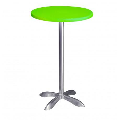 Table Ø60cm WERZALIT SOCLE 4 PIEDS ALU TPIZ026