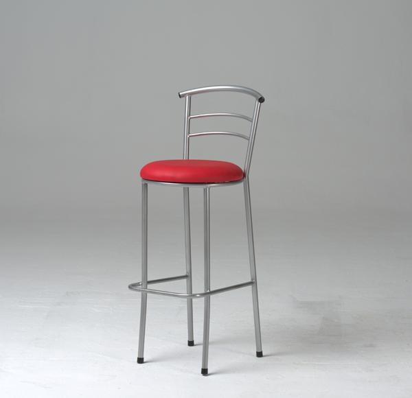 Tabouret Alice Chromé