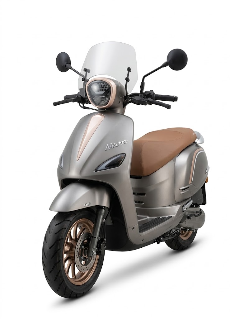Scooteur LETBE NEON 125 - 124 cc - Gris Matt