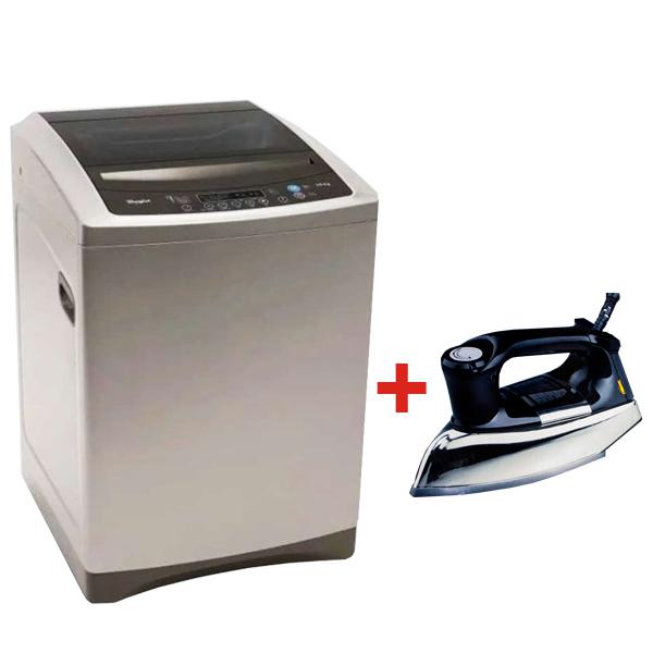 MACHINE À LAVER TOP LOAD WHIRLPOOL WTL 1300 FR SL 13 KG SILVER + Fer A Repasser "GRATUIT"