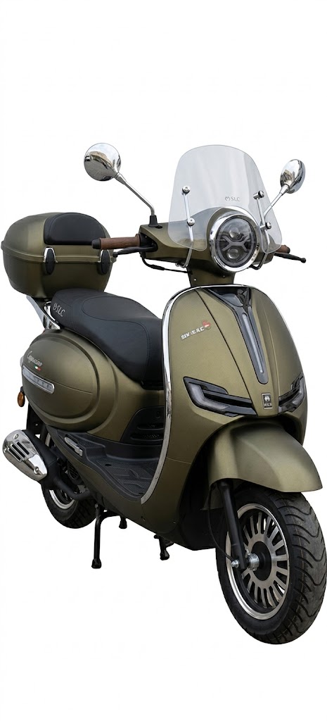 Scooteur CAPPUCINO S SLC - 125 CC - VERT OLIVE MATT