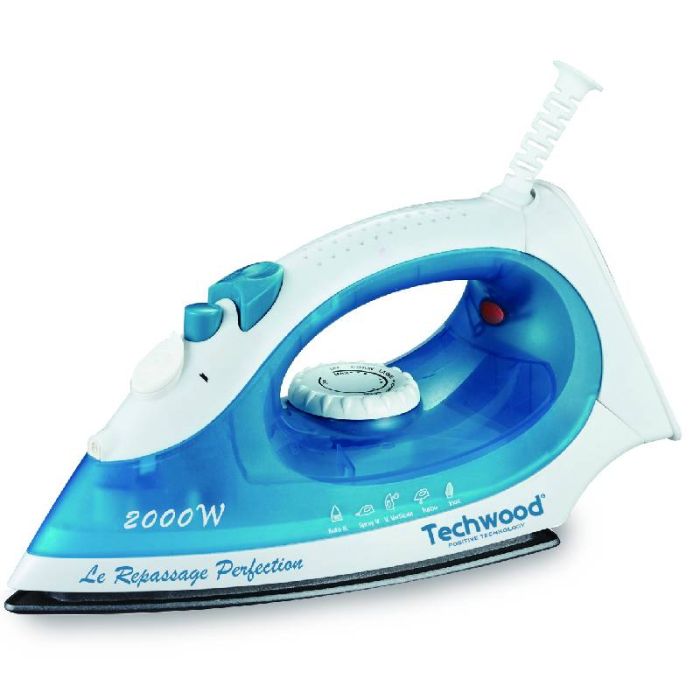 Fer à Vapeur TECHWOOD 2000W - Bleu