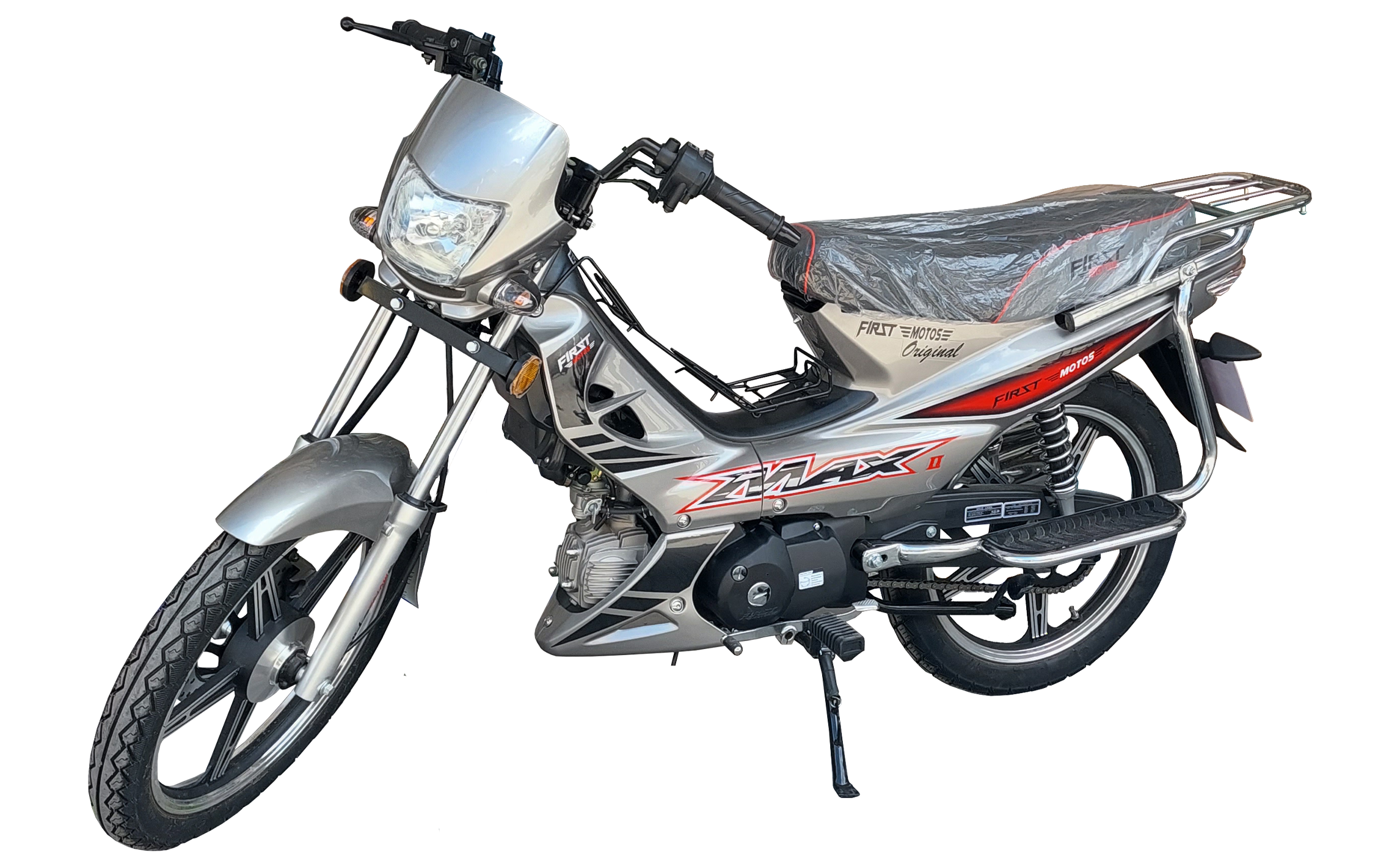 Motocycle FORZA MOTOSTARS FIRST MAXII 2  110CC- GRIS ( CARTE GRISE)