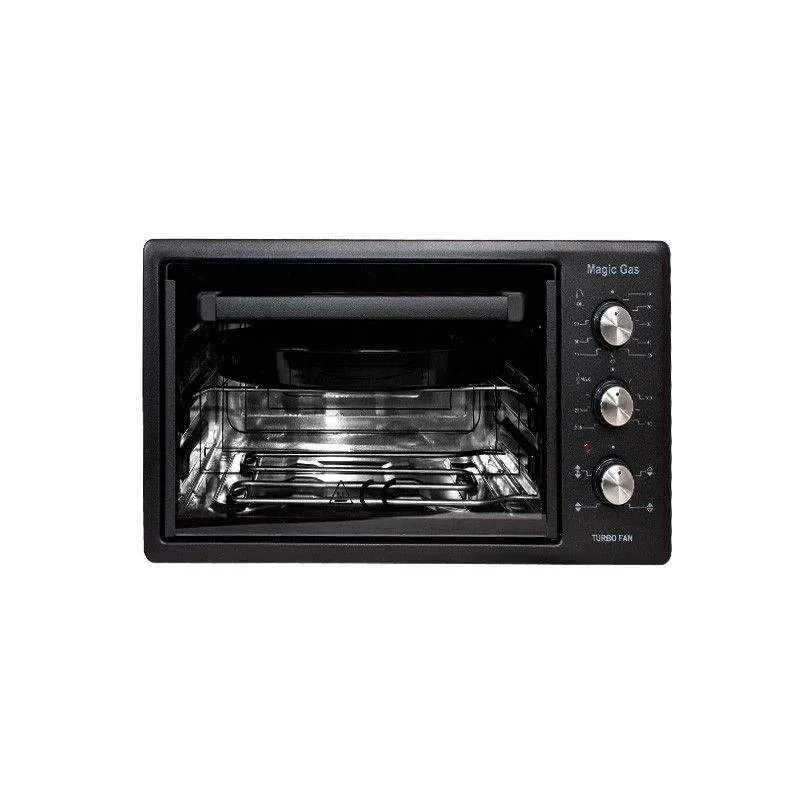 Four électrique Magic Gas 48N - 48L Ventilé - Tourne Broche - 1300W - Noir