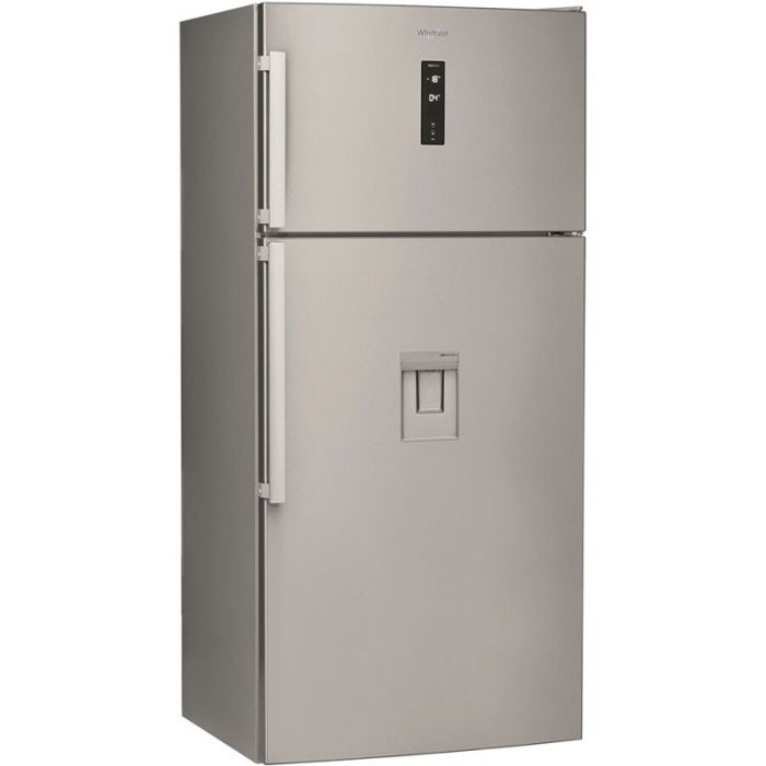 Réfrigérateur Posable Whirlpool No Frost 6éme Sens 574L - W84TE72X-AQUA - Inox