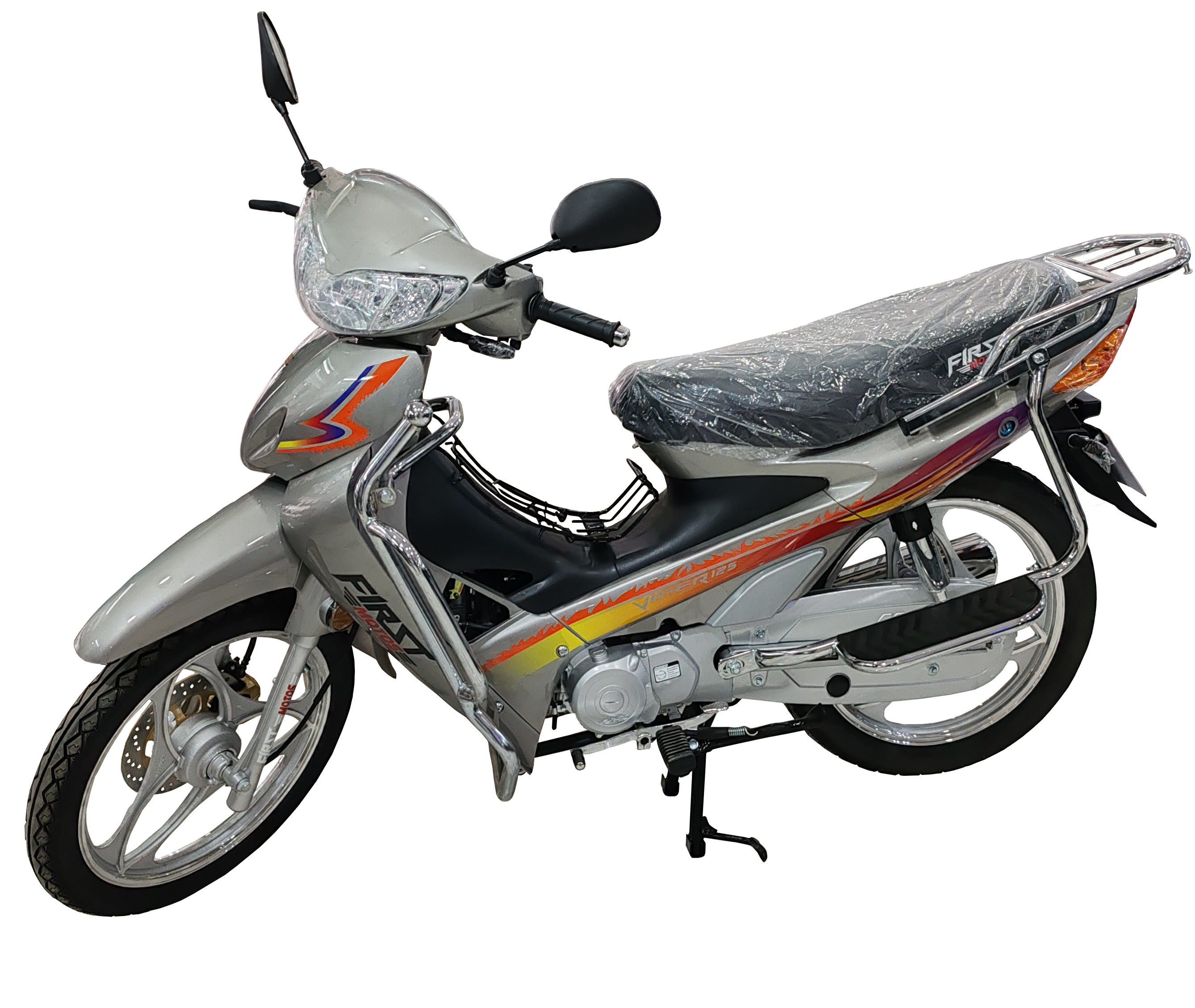 Cyclomoteur MOTOS STARS Jialing VIPER- 125CC -GRIS (CARTE GRISE )