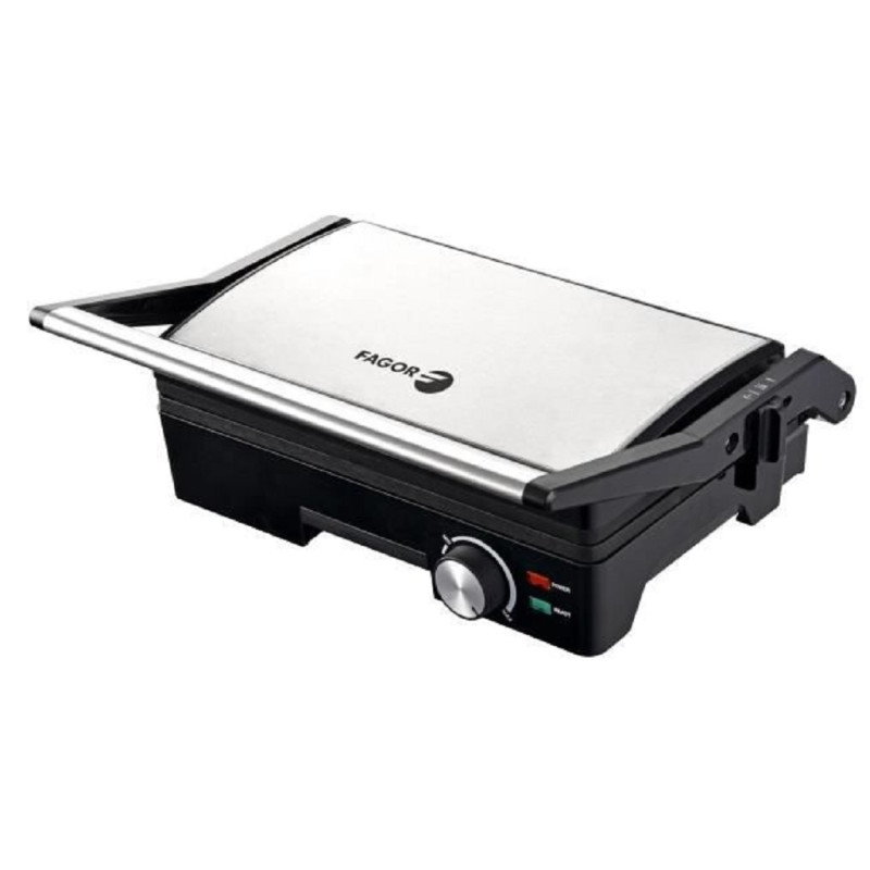 Grill-A-Viande-FAGOR-FG3481-1600w-Noir-Chrome