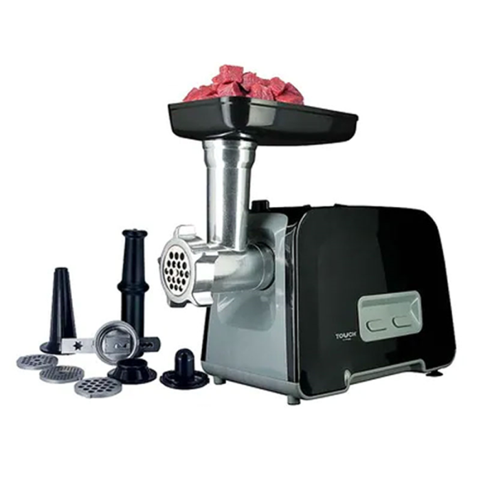 Hachoir a viande TOUCH 2000W Avec accessoires - Noir - 40558