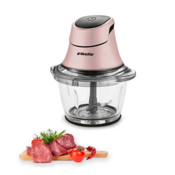 Mini Hachoir Électrique NEWSTAR G08RM 600W - Rose Metalise