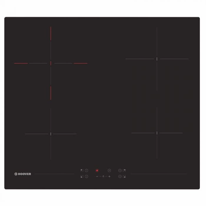 Plaque de Cuisson Électrique HOOVER HH64DCT 4 Feux 60 cm - Noir