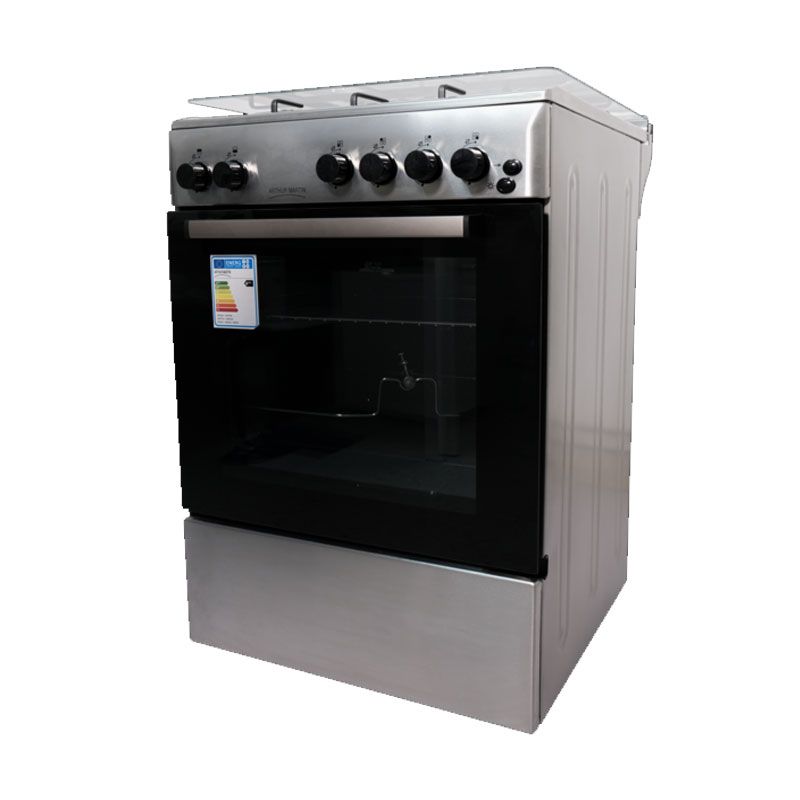 Cuisinière à Gaz ARTHUR MARTIN AME60IX 60cm 4 Feux Avec Four Électrique -  Inox - Electro Chaabani vente electromenager