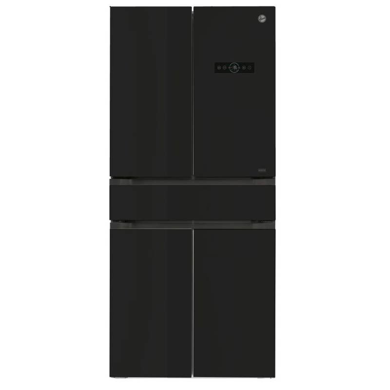 RÉFRIGÉRATEUR HOOVER SIDE BY SIDE MUTLI PORTES HN5D84B - 429 LITRES - NOIR