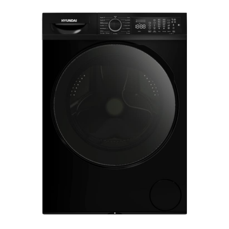 Lave Linge Hyundai HYN-WM1014001-B01 Inverter 10Kg Noir