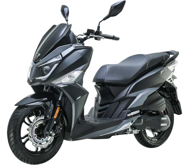 SCOOTER SYM JET 14 125 CC EURO 4 CARBURATEUR - Noir Matt