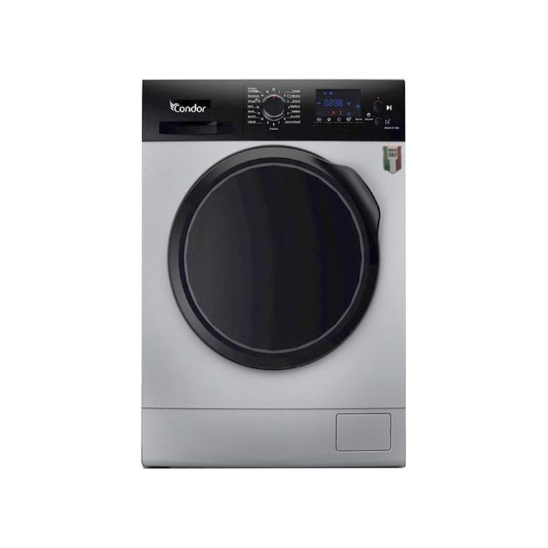 Lave linge Frontal CONDOR CON-F812DS 8Kg - Silver