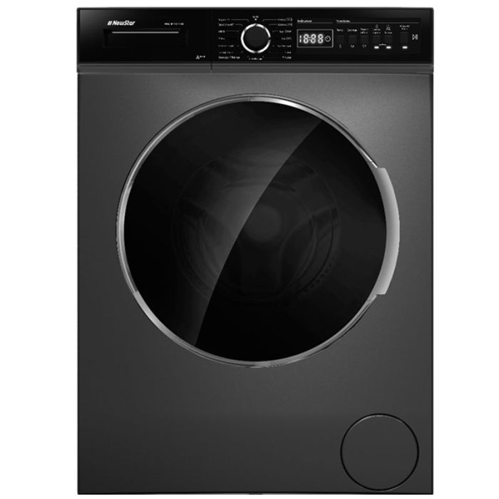 LAVE LINGE FRONTAL NEWSTAR MFA0812CT2DX 8KG - SILVER