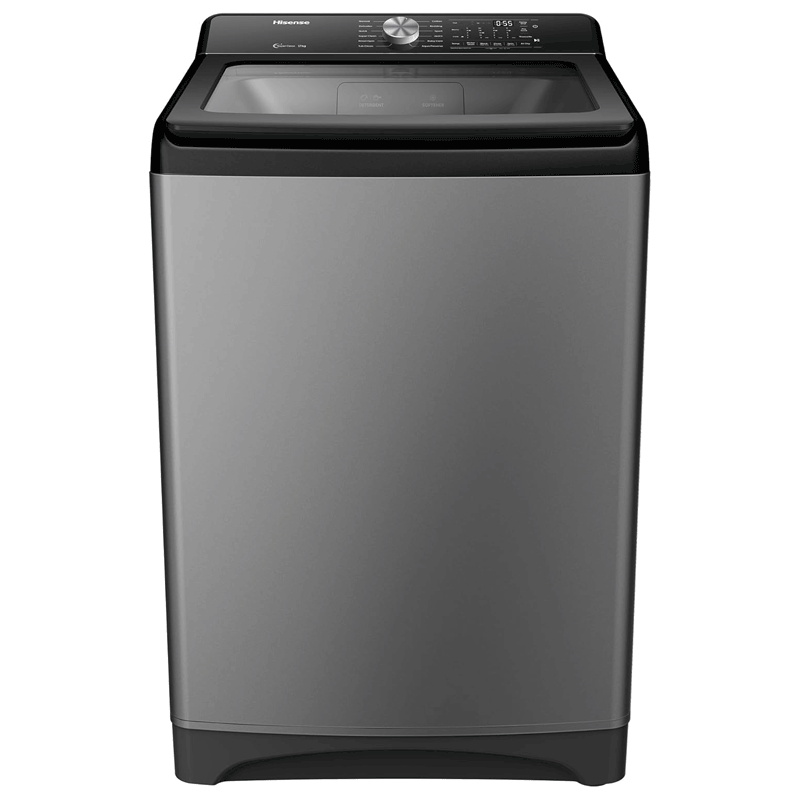 Lave linge Top Inverter HISENSE WT3T1723UT 17kg - Silver