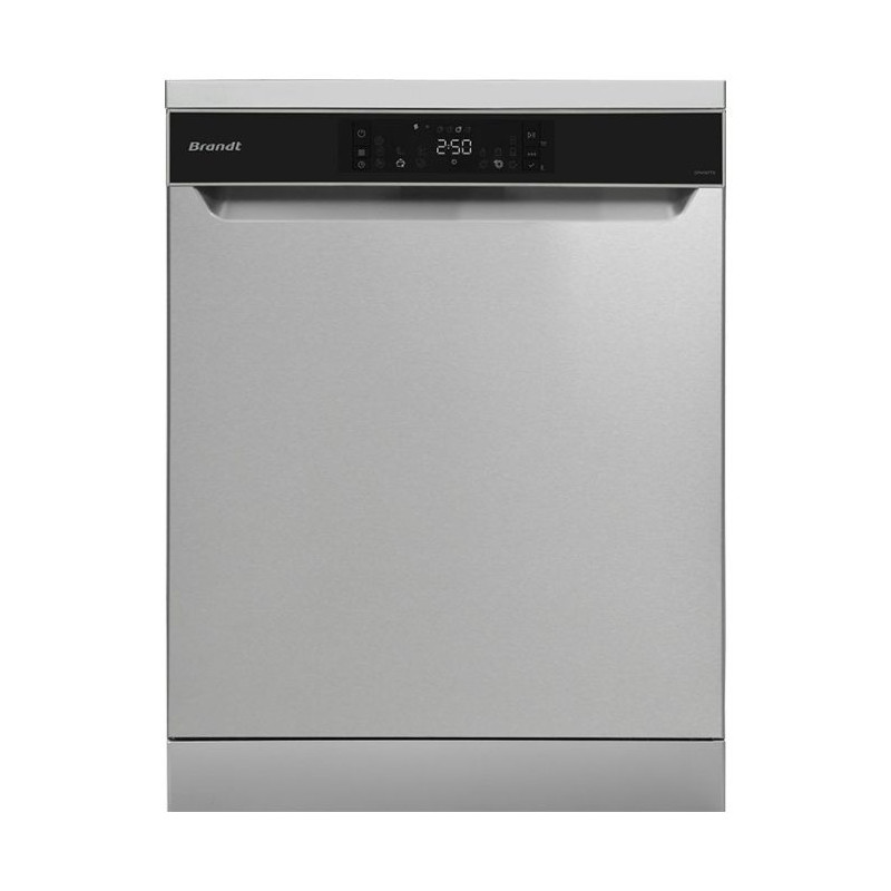 Lave vaisselle Brandt DFH147TX 14 Couverts Avec afficheur - Inox