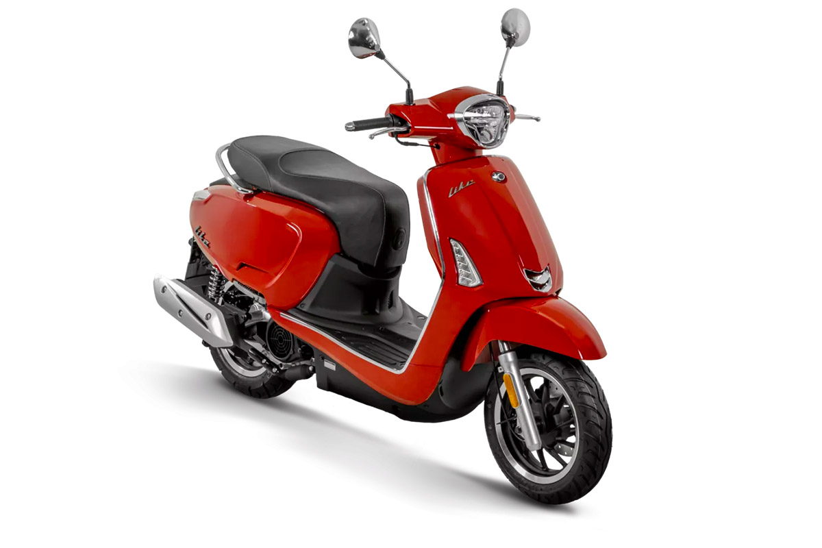 SCOOTER KYMCO LIKE 124CC INJECTION - E5 - ROUGE