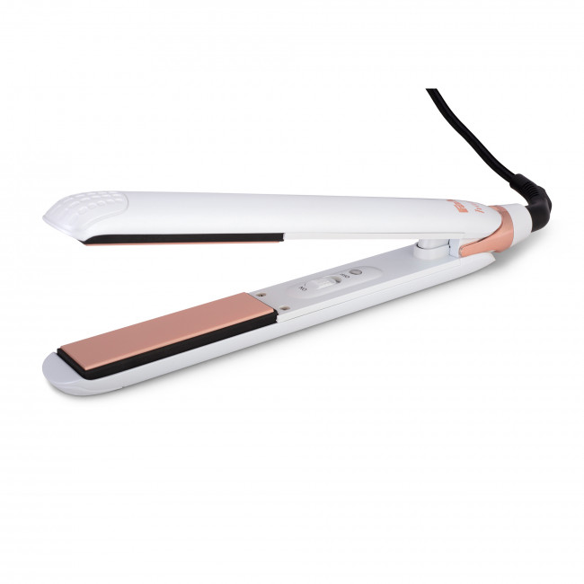 Lisseur Cheveux Céramique FAKIR Harvey blanc rosé -  30 watts