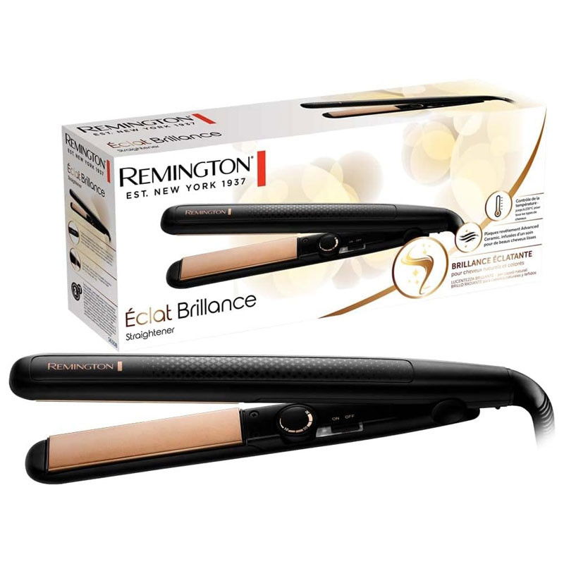 Lisseur REMINGTON Éclat Brillance S6308 - Noir