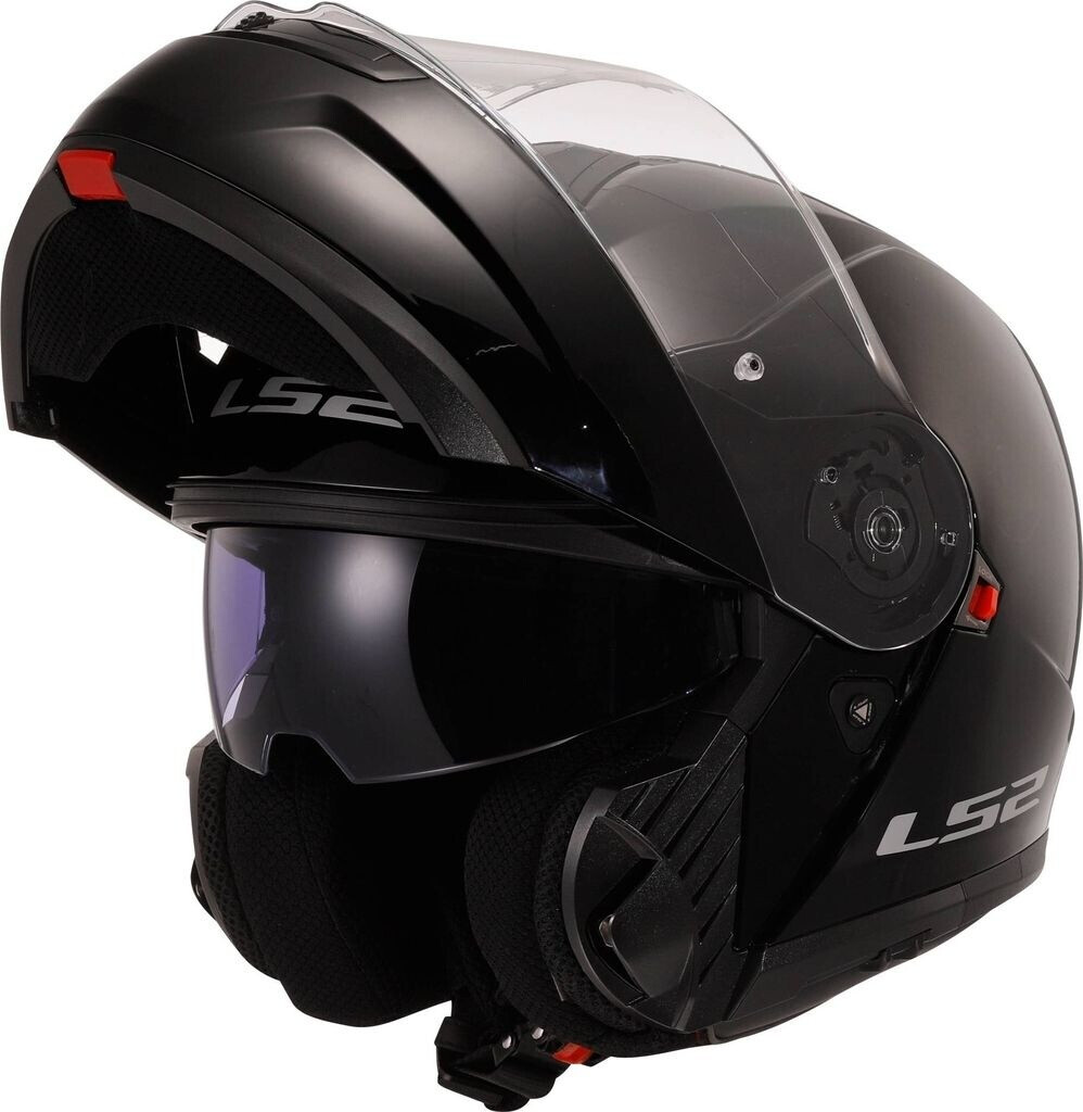 Casque LS2 STROBE II Solid Gloss Black
