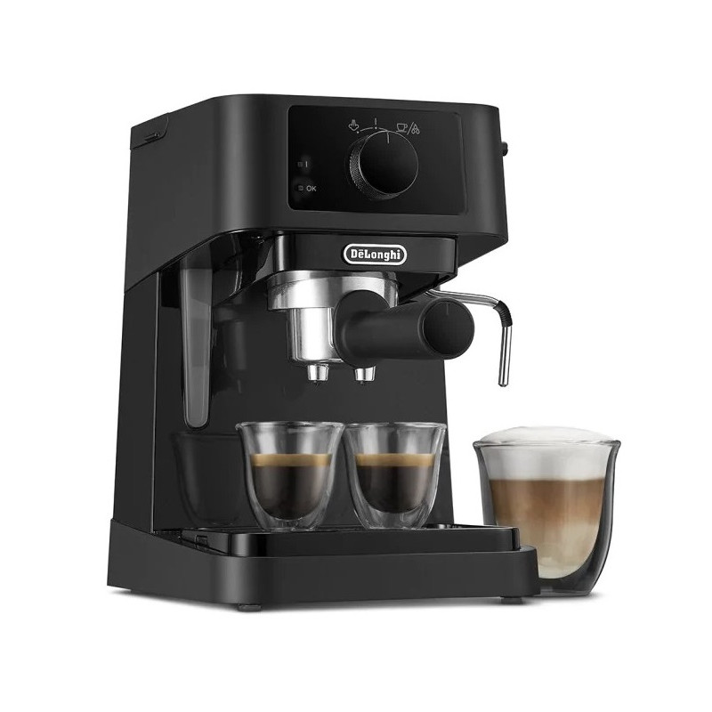 Machine à café Moulu & Dosette DELONGHI Stilosa - EC235 - 1100W - Noir