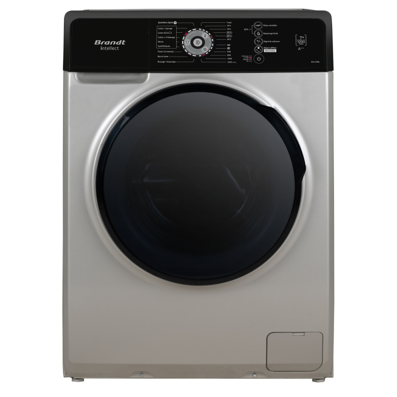 Lave Linge Frontal BRANDT BAL72SBL 7 Kg - Silver