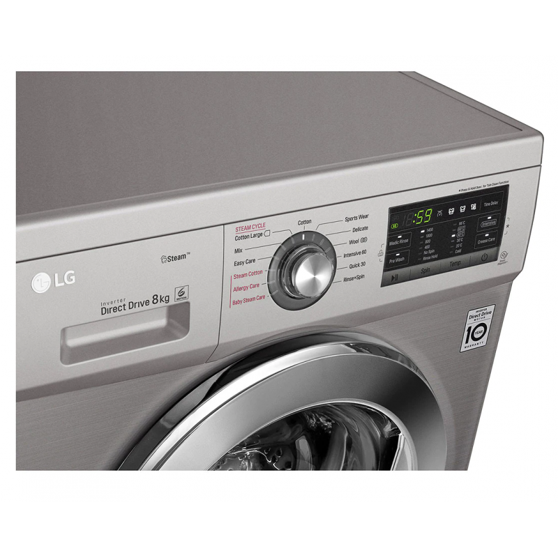 LAVE LINGE 9KG/1400TRS SILVER LG