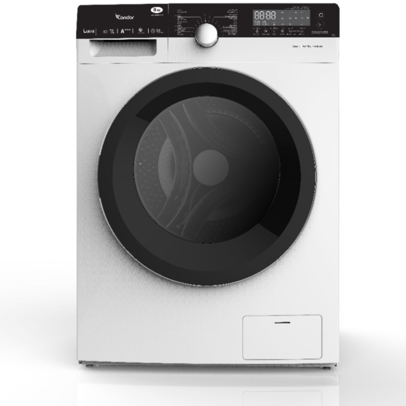 Lave Linge Frontale Condor  WAF-XU441L2W - 10 Kg - 1400 tr - Blanc