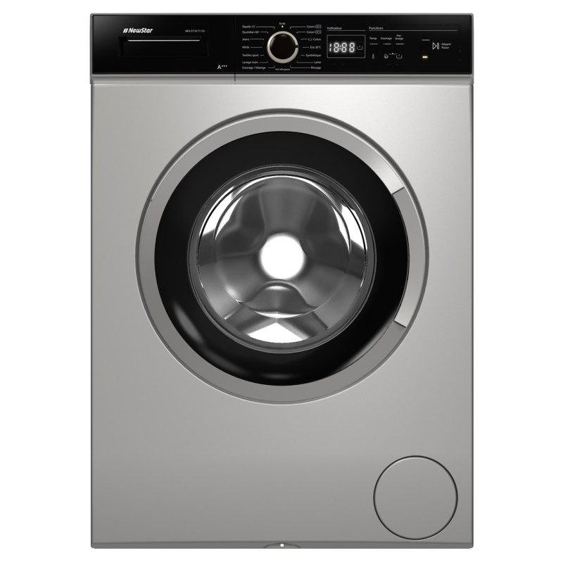 Lave linge Frontal NEWSTAR MFA710F2S 7kg - Silver