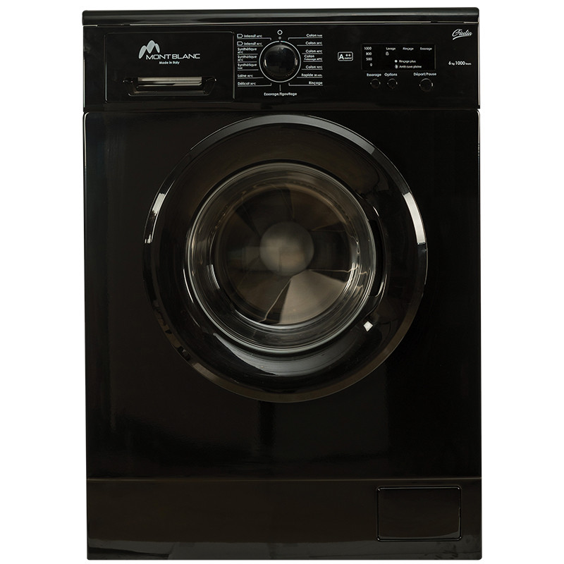 Machine à laver Frontale MontBlanc BU844 - 6 Kg - Noir