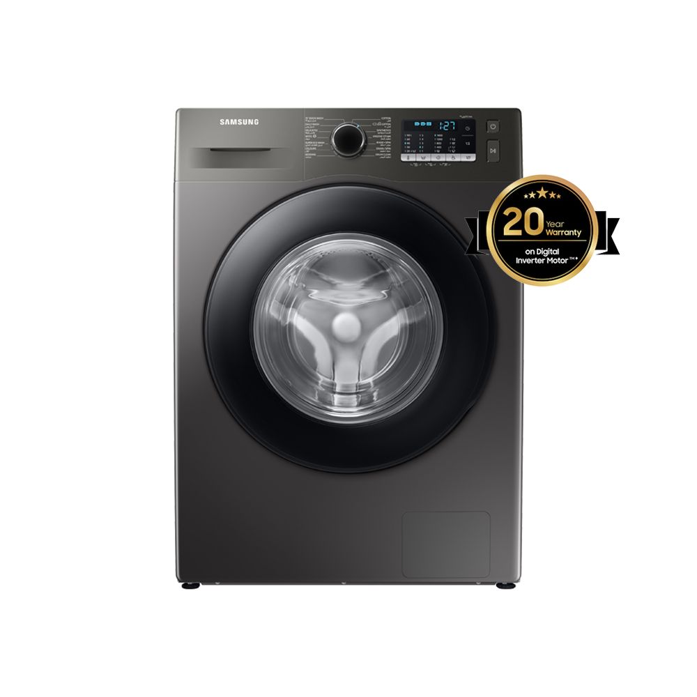 Lave linge SAMSUNG Ecobubble™ 7kg - Inverter - SILVER - WW70TA046AX + Ariel 3in1 pods détergent alpine Offert