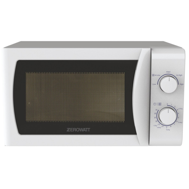 Micro Onde ZEROWATT ZMW20SMW-07 20 Litres - Blanc